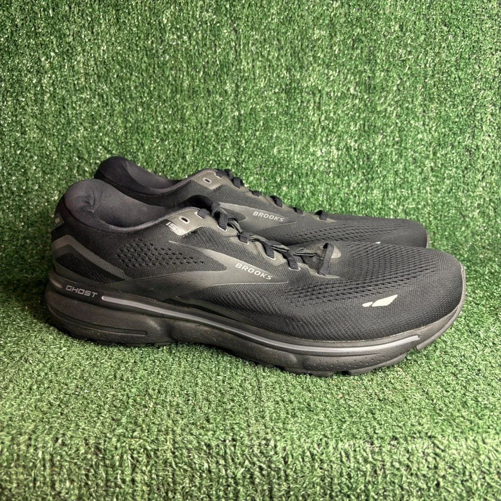Brooks Ghost 15 DNA Loft v2 Cushion Running Shoe Black Mens Sz 15 4E Extra Wide